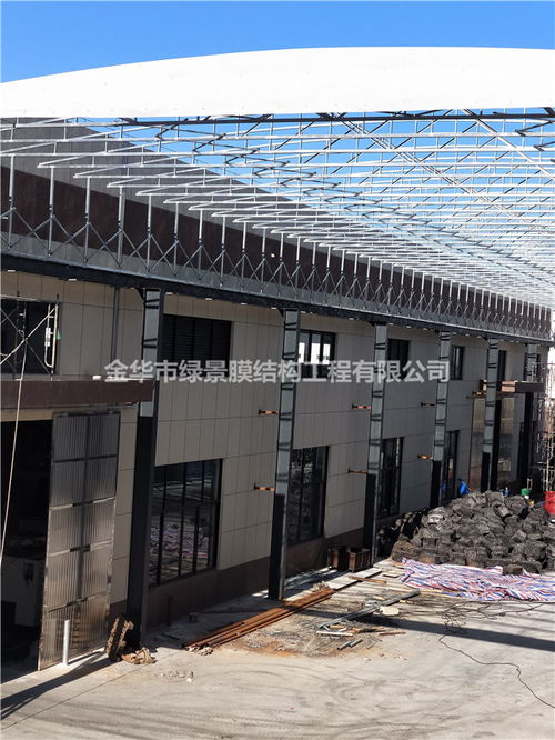 膜結構停車棚 從工程設計到精細施工的全流程解析